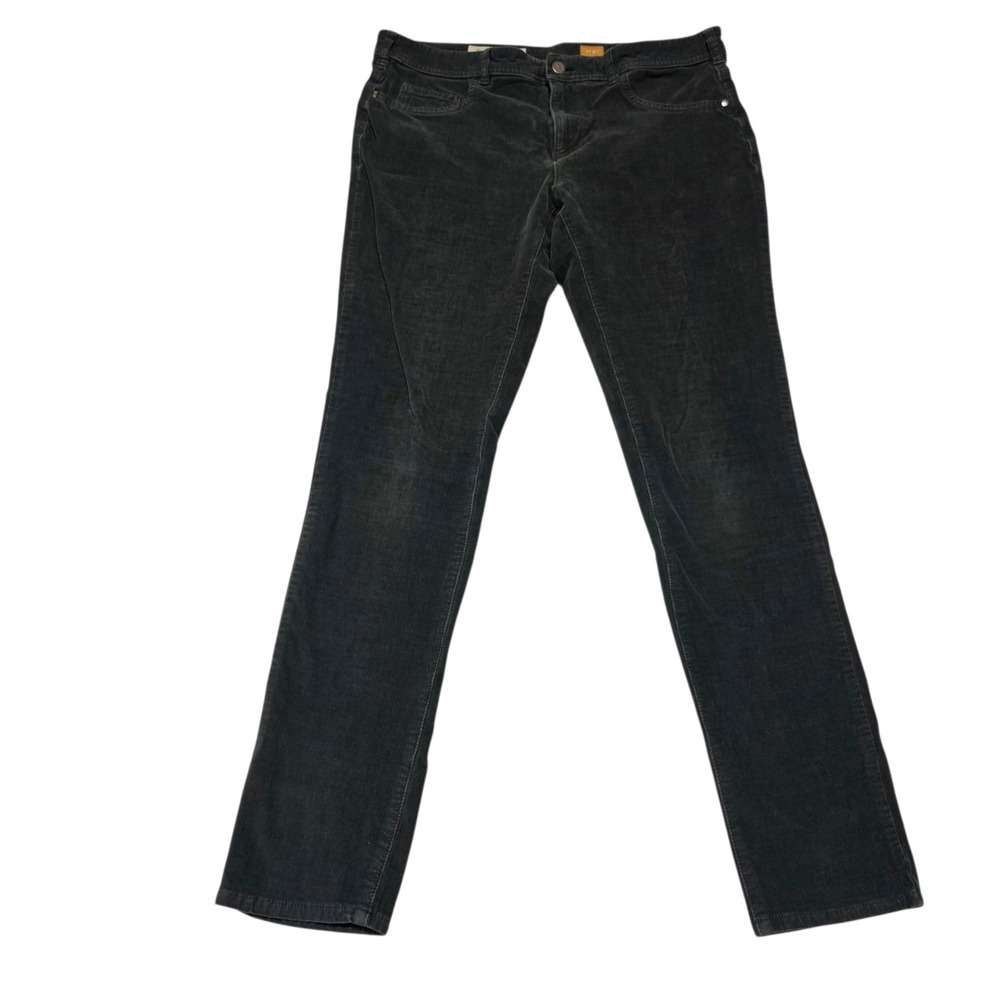 Pilcro and the Letterpress Corduroy Pants 30 Green Slim Stretch Anthropologie